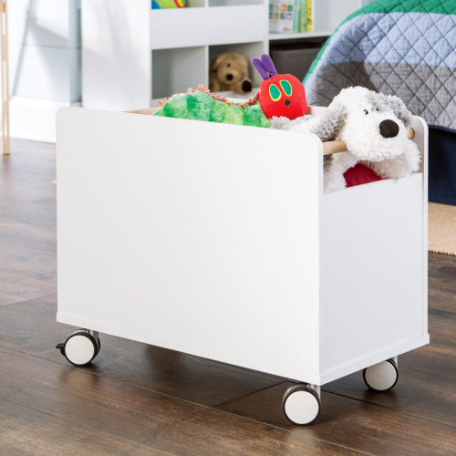 ClosetMaid KidSpace White Toy Chest with Wheels & Reviews | Wayfair