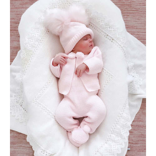 Pink Pom Two Piece – Ella Marina Baby