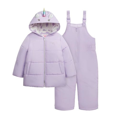 Carter's Girls' Toddler Heavyweight 2-Piece Skisuit Snowsuit