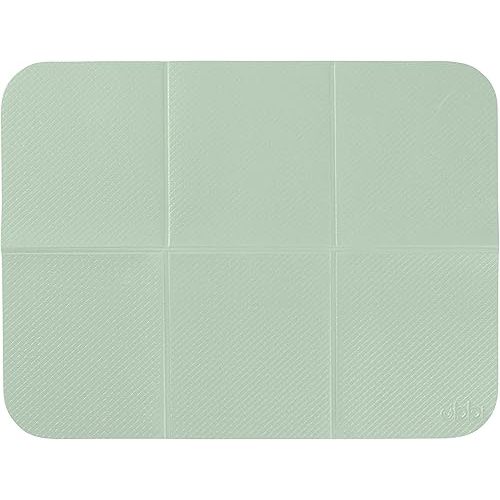Ubbi On-The-Go Diaper Changing Mat, Baby Portable Changing Mat, Baby Traveling Accessories, Sage