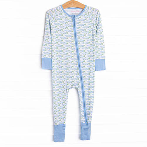 Clear Lake Catch Bamboo Zippy Pajama, Blue – Stitchy Fish