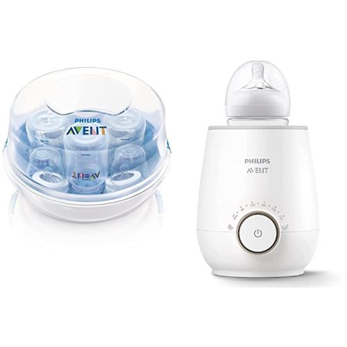 Philips Avent Fast Bottle Warmer + Microwave Steam Sterilizer - Bottle Warmer + Sterilizer
