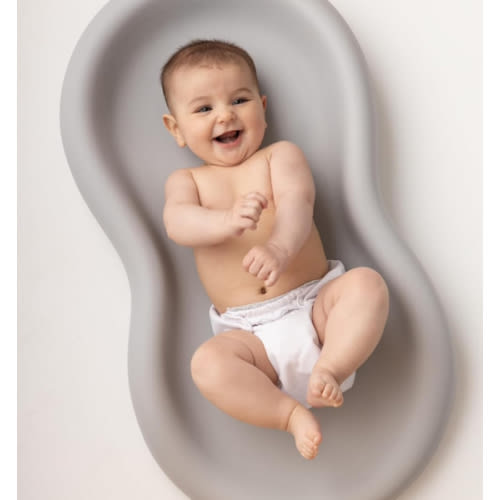 Keekaroo Peanut Changer Baby Vanilla– The Original Made in USA Easy-to-Clean Changing pad and The only Shell Over Foam, Fully Water Repellant