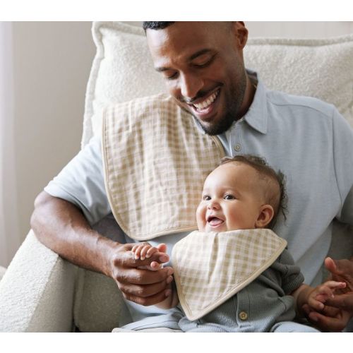 Disney's Winnie the Pooh Organic Muslin Bib and Burp Set
