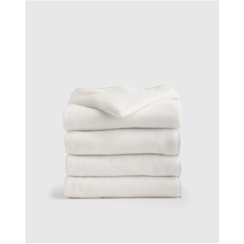 Organic Turkish Cotton Kids Hooded Towel Set 4-Pack