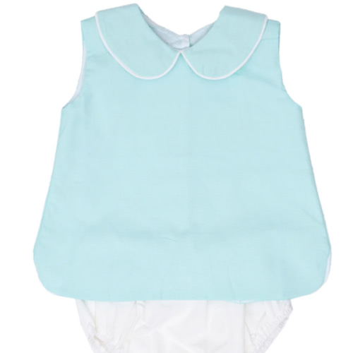 Raleigh Aqua Diaper Set - Size: 12m
