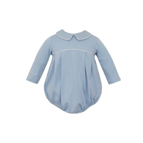 Blue Knit Short Bubble