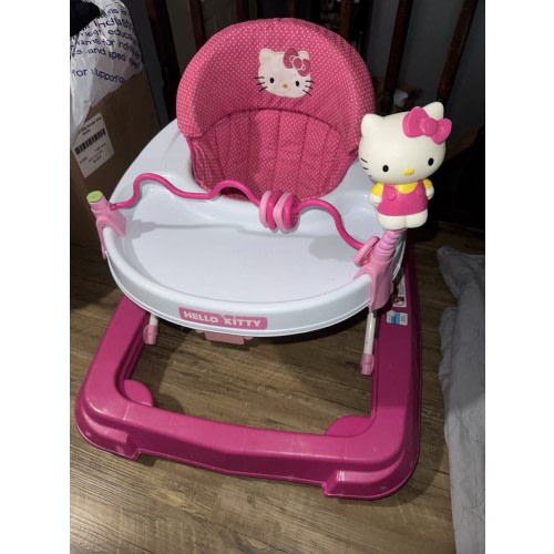 Rare Hello Kitty 2013 Baby Activity Walker
