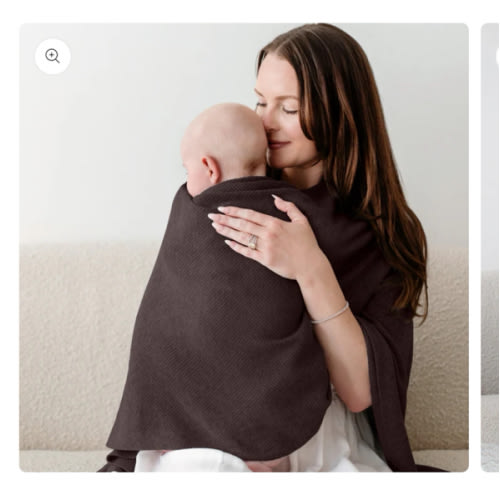 Nestling Baby™ Nursing Cover in chocolate