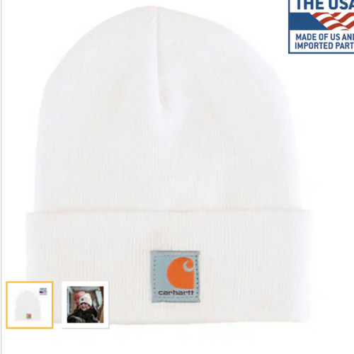 Kids' Acrylic Beanie | Brite Orange | Carhartt