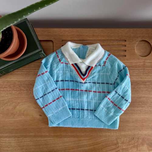 Vintage 80s Cricket Sweater