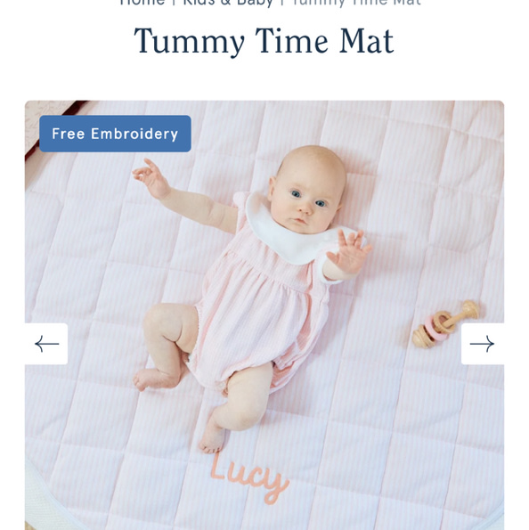 Tummy Time Mat