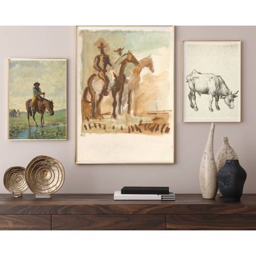 Vintage Printable Western Cowboy Wall Art - Vintage Cowboy Nursery - Set of 15 Images - Girl Nursery - Boy Nursery - Cowboy Themed