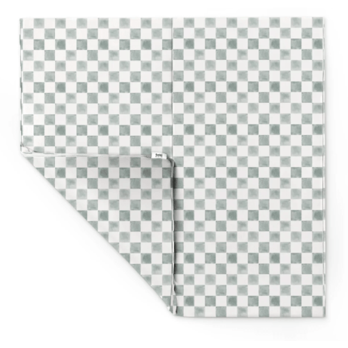 Checker Matcha Vegan Leather Mat