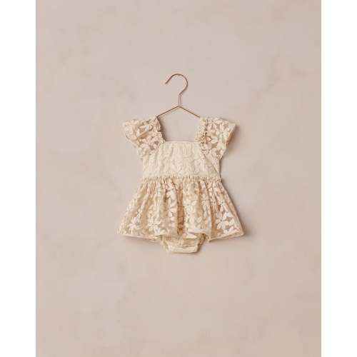 Margot Romper | Embroidered Daisy – Noralee