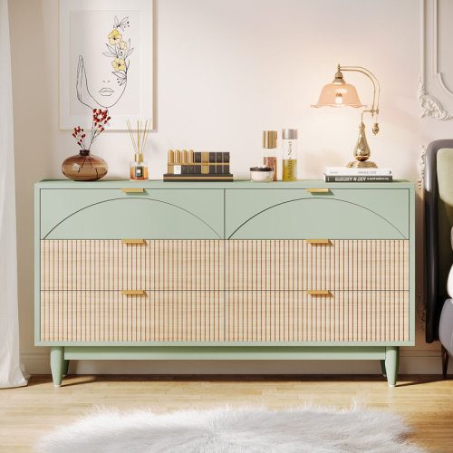 Latitude Run® Isidro 6-Drawer Dresser Accent Chest & Reviews | Wayfair