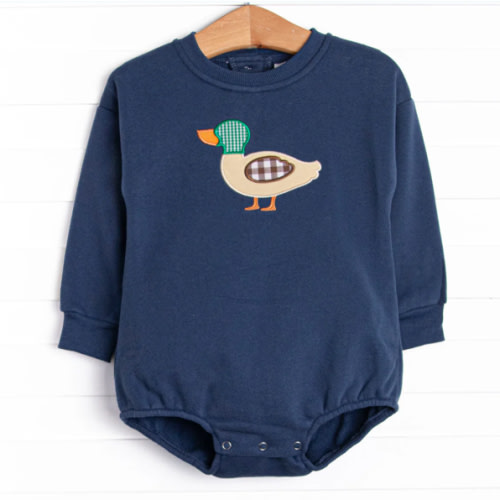 Migrating Mallard Applique Bubble, Blue – Stitchy Fish