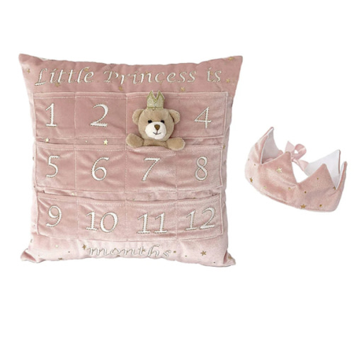 My First Year Advent Pillow & Gift Set