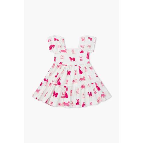 Organic Short Sleeve Life of the Party Dress - Organic Baby, Toddler, & Kids Clothes - Monica + Andy