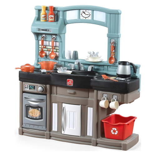 Step2 Best Chef's Toddler Kitchen Playset, Plastic, Realistic Features, Includes 25 Piece Set