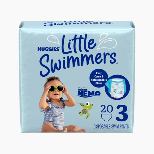 Huggies Little Swimmers Disposable Swim Diapers, Size 3 (16-26 lbs), 20 Ct