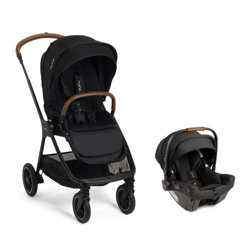 Nuna PIPA URBN + TRIV Next Travel System in Caviar
