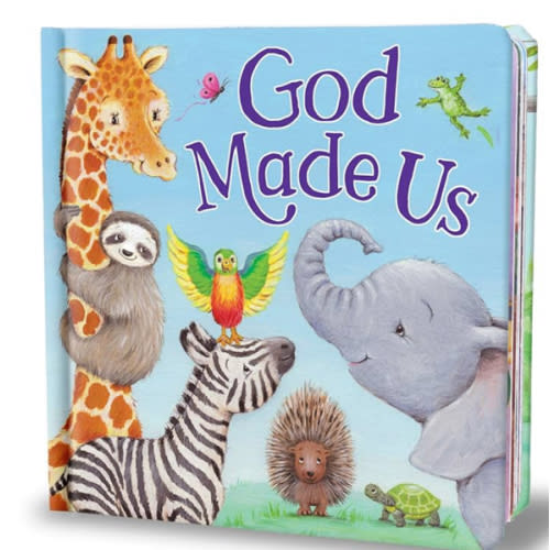 God Made Us - Inspirational Christian Board Book for Kids | Faith-Based Story Celebrating Individuality & God’s Love | Perfect Gift for Toddlers