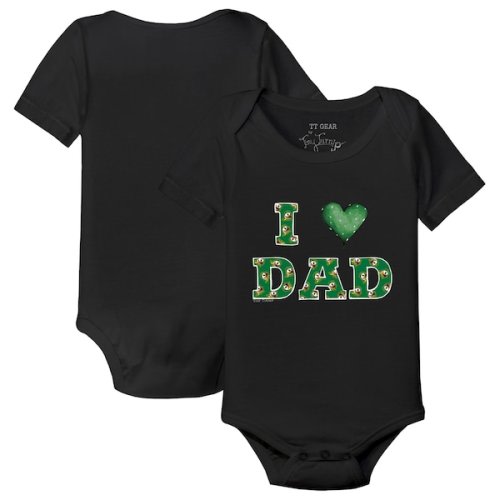 Infant Tiny Turnip Black Oregon Ducks Dad Bodysuit