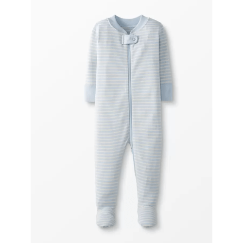 Moon and Back by Hanna Andersson Baby Footed Sleeper