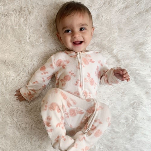 snuggle knit™ newborn footie