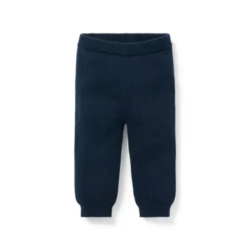 Dark Marine Baby Bear Sweater Pant by Janie and Jack