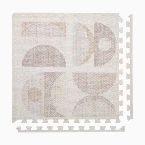 House of Noa Little Nomad Play Mat l Luna - Sandstone, 4X8