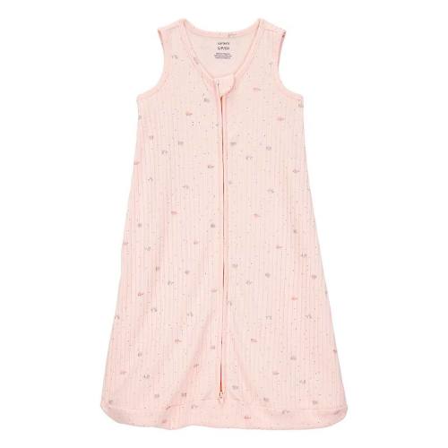 Baby Girl Carter's 2-Way Zip Floral PurelySoft Wearable Blanket