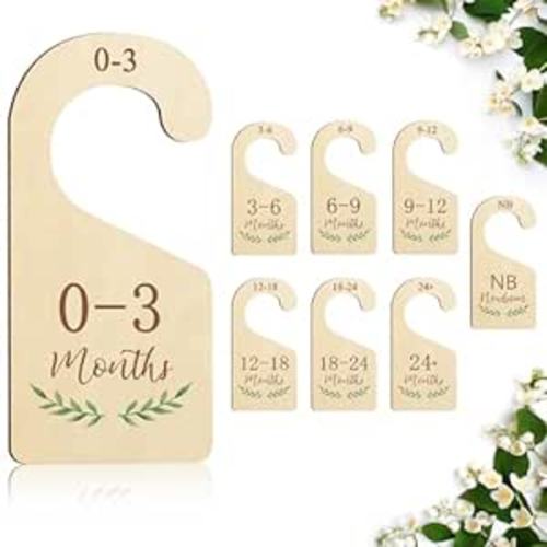 Yewfold Wooden Baby Closet Dividers