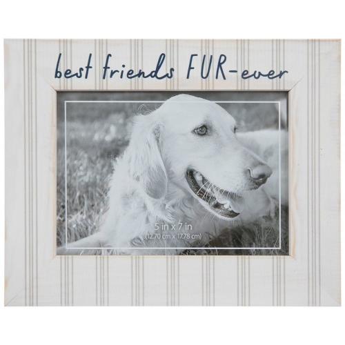 Best Friends Fur-Ever Wood Frame - 5" x 7"