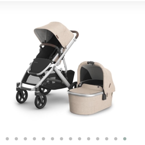 UPPAbaby Vista V3 Stroller and Bassinet Bundle
