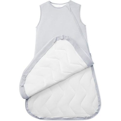 Supersoft Sleep Sack 1.0 TOG, Premium Bamboo Viscose Baby Sleeping Bag 2-Way Zipper Sleepsacks Baby Wearable Blanket