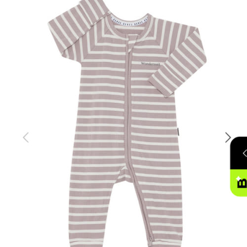 Buy Baby Wide Needle Rib Zippy in Old Eagle Sand/Marscapone Online | BONDS