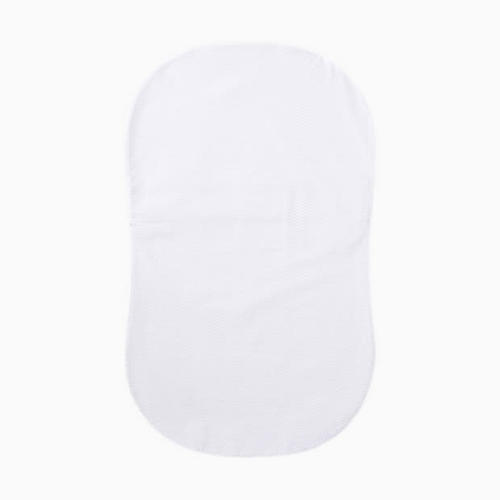 Halo Bassinest Fitted Sheet - Grey Pin Dot