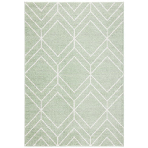 Corrigan Studio® Jarosz Performance Geometric Rug & Reviews | Wayfair