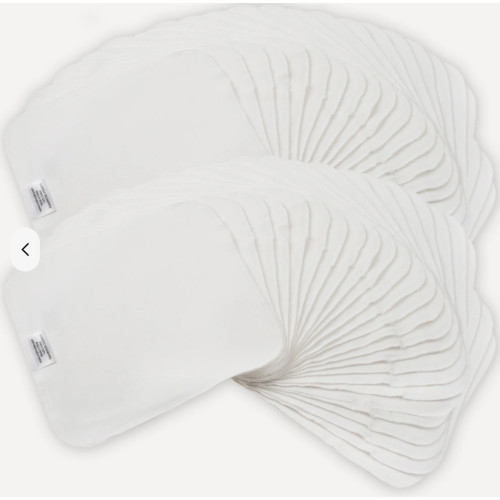 Reusable Cotton Wipes - 50 Pack