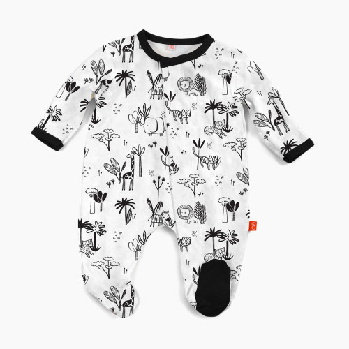 Magnetic Me Modal Magnetic Footie - Animal Safari, 9-12 Months