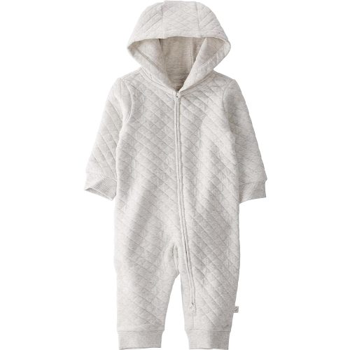 little planet by carter's Quilted Double Knit Hooded Jumpsuit