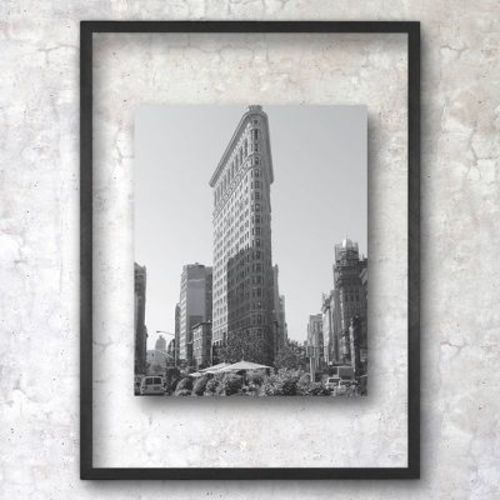 15.5" X 11.5" Float Thin Metal Gallery Frame Black - Threshold™: Modern Aluminum Wall Decor, Glass Glazing