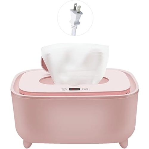 Wipe Warmer - 2025 New Premium Baby Wet Wipes Dispenser, Baby Wipe Warmer for Home Use - Essential Calentador De Wipes para Bebes - Travel Friendly with Direct Plug-in Power Supply