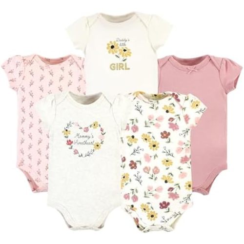 Hudson Baby Unisex Baby Cotton Bodysuits