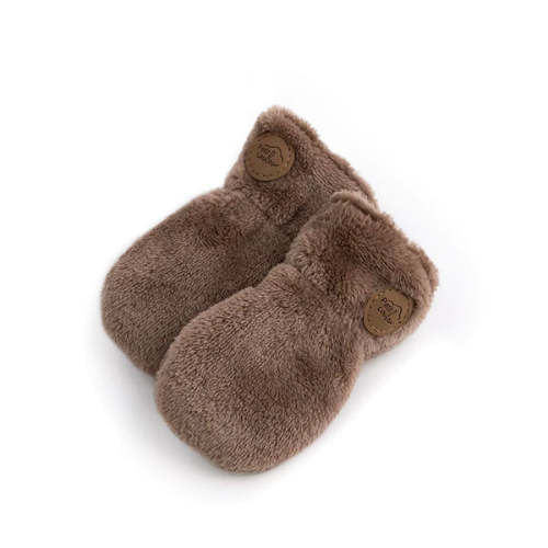 Petit Coulou - Minky Winter Baby Mittens
