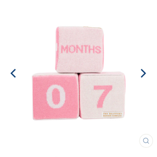 Blaylock Blocks - Hamptons Hot Pink, Palm Beach Pink, & Palmetto Pearl