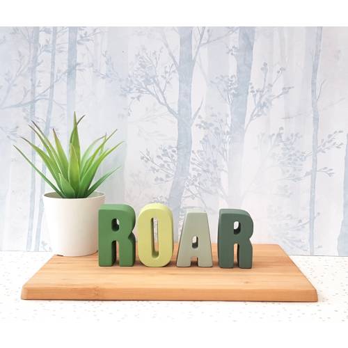 Nursery decor | dinosaur nursery | dinosaur decor | concrete dinosaurs | dinosaurs | nursery animals | nursery decor words