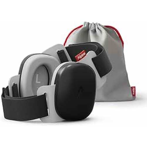 Alpine Muffy Baby - New & Improved Baby Ear Muffs Noise Protection for Babies and Toddlers - CE & ANSI Certified - Safe and Soothing Hearing Protection - Age 3-48 Months - Approved by Babies - Black